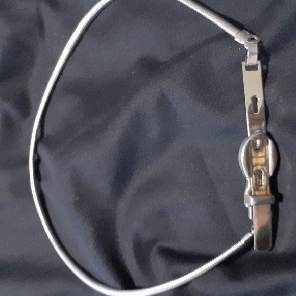 gold metal belt sz S - Picture 2 of 4